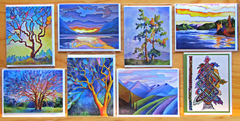 art cards array